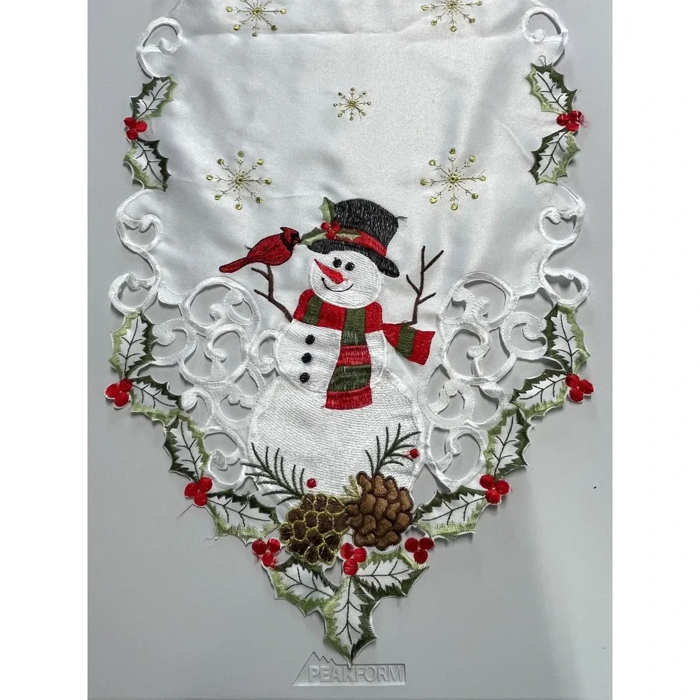 N/A embroidered christmas